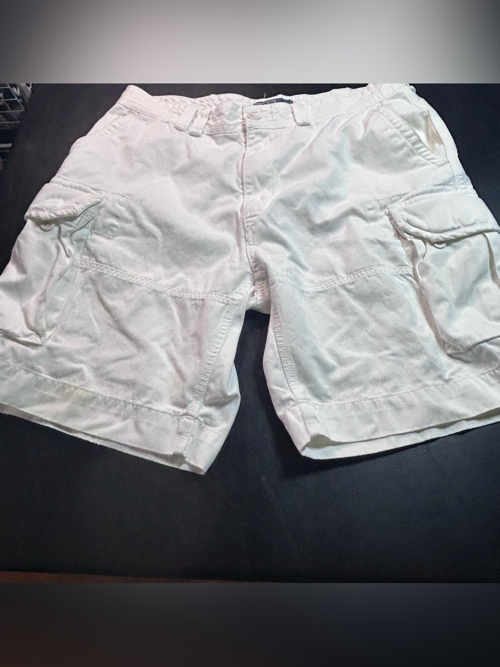 Ralph Lauren White Men's Cargo Shorts